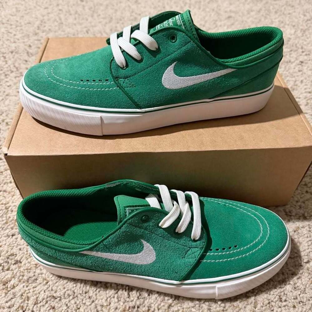 Nike SB Zoom Stefan Janoski OG+ Pine Green Skate Shoes FD6757-302